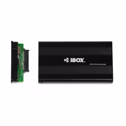 iBox HD-01 Custodia per Disco Rigido (HDD) Nero 2.5"