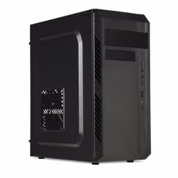 iBox VESTA S30, Midi Tower, PC, Nero, ATX, micro ATX, Alto, 2.5,3.5"