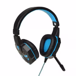 iBox X8 Auricolare Cablato A Padiglione Gaming Nero, Blu - Vista aggiuntiva 4