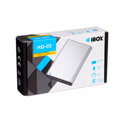 iBox HD-05 Box esterno HDD/SSD Grigio 2.5" - Vista aggiuntiva 8