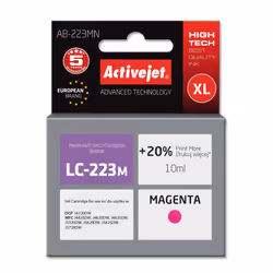 Activejet AB-223MN, Resa elevata (XL), Magenta, Inchiostro a base di pigmento, 10 ml, 1 pz
