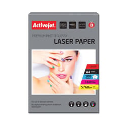 Activejet AP4-160G100L carta fotografica A4 Bianco Lucida
