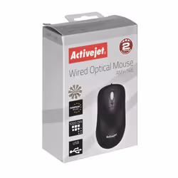 Activejet AMY-146 mouse Ufficio Ambidestro USB tipo A Ottico 1000 DPI - Vista aggiuntiva 5