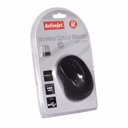 Activejet AMY-213 mouse Ufficio Ambidestro RF Wireless Ottico 1600 DPI - Vista aggiuntiva 5