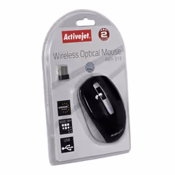 Activejet AMY-313 mouse Ufficio Ambidestro RF Wireless Ottico 1200 DPI - Vista aggiuntiva 5
