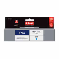 Activejet AH-973CRX Cartuccia d’inchiostro HP PageWide Pro 452dw, 452dwt, 477dw XL Ciano - Vista aggiuntiva 2