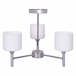 Activejet AJE-MIRA 3P, 3 lampadina(e), E27, IP20, Argento