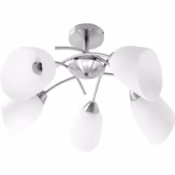 Activejet AJE-NIKITA 5P Nikiel, 5 lampadina(e), E27, IP20, Nichel