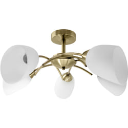 Activejet AJE-NIKITA 5P Patyna illuminazione da soffitto E27 200 W