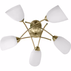 Activejet AJE-NIKITA 5P Patyna illuminazione da soffitto E27 200 W