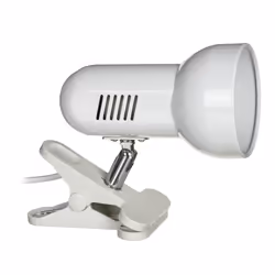 Activejet AJE-CLIP LAMP WHITE, Bianco, Metallo, Plastica, Camera da letto, Studio, Ufficio, Universale, Bianco, IP20, ISO 900 ...