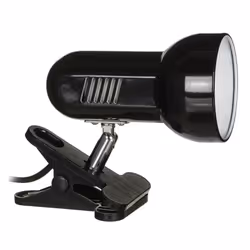Activejet AJE-CLIP LAMP BLACK, Nero, Metallo, Plastica, Camera da letto, Studio, Ufficio, Universale, Nero, IP20, ISO 9001, I ...