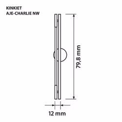 Activejet Lampada da parete a LED AJE-CHARLIE NW
