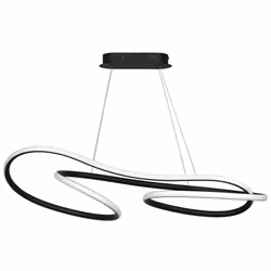Activejet Lampada a sospensione a LED AJE-LARO LW, 572 lampadina(e), LED, 4000 K, 7800 lm, IP20, Nero