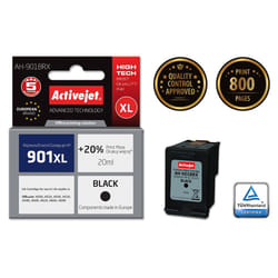Activejet AH-901BRX Cartuccia d’inchiostro HP Officejet 4500, J4500, J4524, J4540, J4550, J4580, J4600 XL Nero