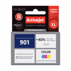 Activejet AH-901CR cartuccia d'inchiostro 1 pz Compatibile Resa elevata (XL) Ciano, Magenta, Giallo - Vista aggiuntiva 2