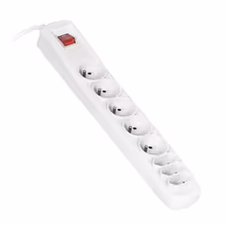 Activejet APN-8G/1,5M-GR prolunghe e multiple 8 presa(e) AC Interno Grigio