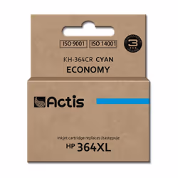 Actis KH-364CR, Resa standard, Ciano, Inchiostro colorato, 12 ml, 1 pz, Confezione singola