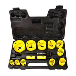 Geko - set frese seghe a tazza serie 16pz metallo legno 19-76mm G39998