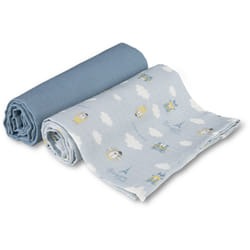 Canpol babies Muslin Squares Blue 70x70 cm 2 pz