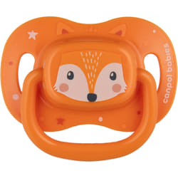 Canpol babies Cute Animals Soother 6-18m Orange 1 pz
