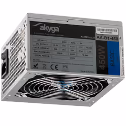 Akyga AK-B1-450, 450 W, 230 V, Passivo, 220 W, 240 W, 220 W