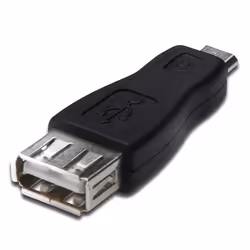 Akyga AK-AD-08 adattatore per inversione del genere dei cavi USB USB type micro-B Nero - Vista aggiuntiva 2