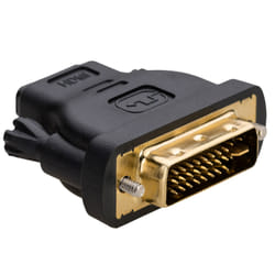 Akyga AK-AD-03 adattatore per inversione del genere dei cavi HDMI DVI 24+5 Nero