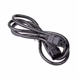 Akyga AK-UP-02 cavo di alimentazione Nero 1,8 m Accoppiatore C14 Accoppiatore C19