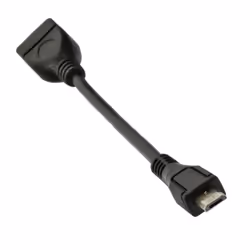 Akyga AK-AD-09 cavo USB USB 2.0 0,15 m USB A Micro-USB B Nero - Vista aggiuntiva 2