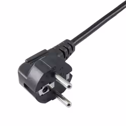 Akyga AK-PC-04A cavo di alimentazione Nero 1,8 m CEE7/7 2 x Attacco C13