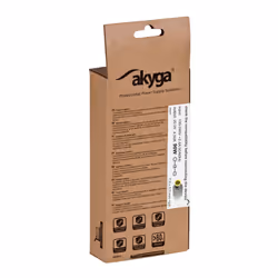 Akyga AK-ND-18 adattatore e invertitore Interno 90 W Nero - Vista aggiuntiva 5