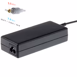 Akyga AK-ND-18 adattatore e invertitore Interno 90 W Nero - Vista aggiuntiva 7