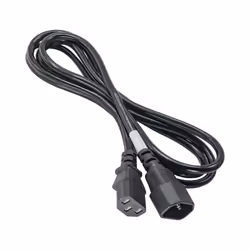 Akyga AK PC di 03 A verlaengerungs Stromkabel, 1,8 m per PC, stampante, Schermi NERO, 1,8 m, IEC C13, 250 V