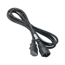 Akyga AK PC di 03 A verlaengerungs Stromkabel, 1,8 m per PC, stampante, Schermi NERO IEC C13
