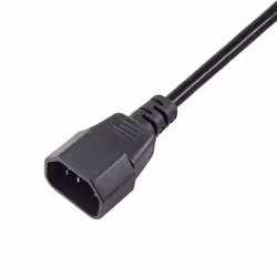 Akyga AK PC di 03 A verlaengerungs Stromkabel, 1,8 m per PC, stampante, Schermi NERO IEC C13