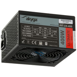 Akyga AK-U4-400 alimentatore per computer 400 W 20+4 pin ATX ATX Nero