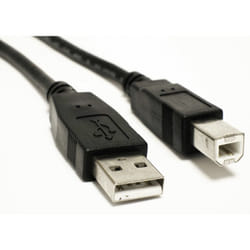 Akyga AK-USB-12 cavo USB USB 2.0 3 m USB A USB B Nero
