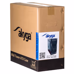 Akyga AK13BK computer case Micro Tower Nero - Vista aggiuntiva 6