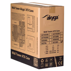 Akyga AK13BK computer case Micro Tower Nero - Vista aggiuntiva 7