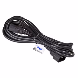 Akyga AK-PC-07A cavo di alimentazione Nero 3 m Accoppiatore C13 Accoppiatore C14