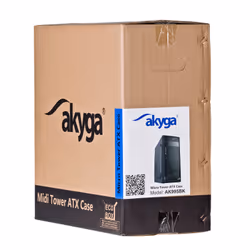 Akyga ' ak995bk PC"ATX Nero Midi Tower - Vista aggiuntiva 7
