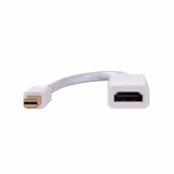 Akyga AK-AD-38 cavo e adattatore video 0,15 m HDMI tipo A (Standard) Mini DisplayPort Bianco - Vista aggiuntiva 2