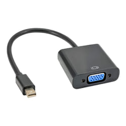 Akyga AK-AD-39 cavo e adattatore video 0,15 m Mini DisplayPort VGA (D-Sub) Nero