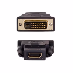 Akyga Adapter AK-AD-41 DVI-D Dual link M - HDMI F black color - Adapter - Digital/Display/Video DVI 24+1 Nero - Vista aggiuntiva 4