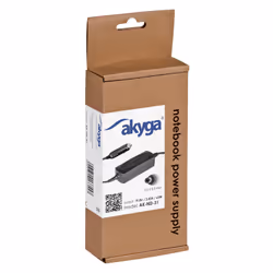 Akyga AK-ND-31 adattatore e invertitore Auto 65 W Nero - Vista aggiuntiva 2