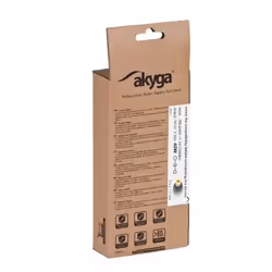 Akyga AK-ND-47 adattatore e invertitore Interno 40 W Nero - Vista aggiuntiva 3