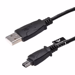 Akyga AK-USB-22, 1 m, USB A, Micro-USB B, USB 2.0, Nero