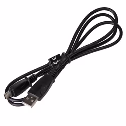 Akyga AK-USB-22 cavo USB USB 2.0 1 m USB A Micro-USB B Nero