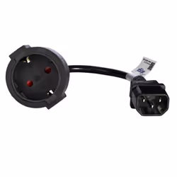 Akyga AK-PC-10A cavo di alimentazione Nero 0,15 m CEE7/4